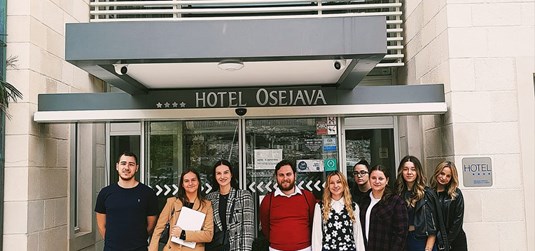 Doprinos studenata Studija hotelijerstva i gastronomije projektu „Pristupačna Makarska 2“